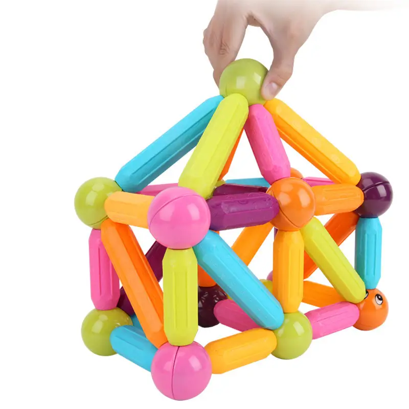 Magnetic Stick Children's Large-particle Building Blocks Early Education Toys