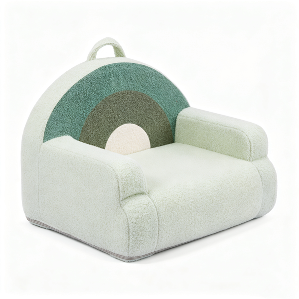 Kids Teddy Velvet Armchair, picture 5 of 5
