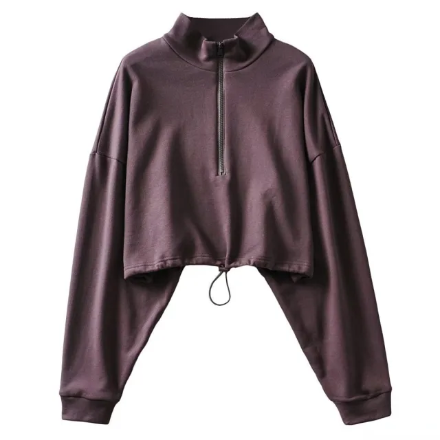 Fashion Temperament Solid Color Slimming Top Deep Purple - Shop at LoveMi