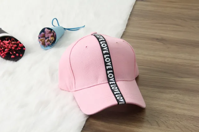 Baseball Cap Women Spring And Summer Pink - Shop at LoveMi