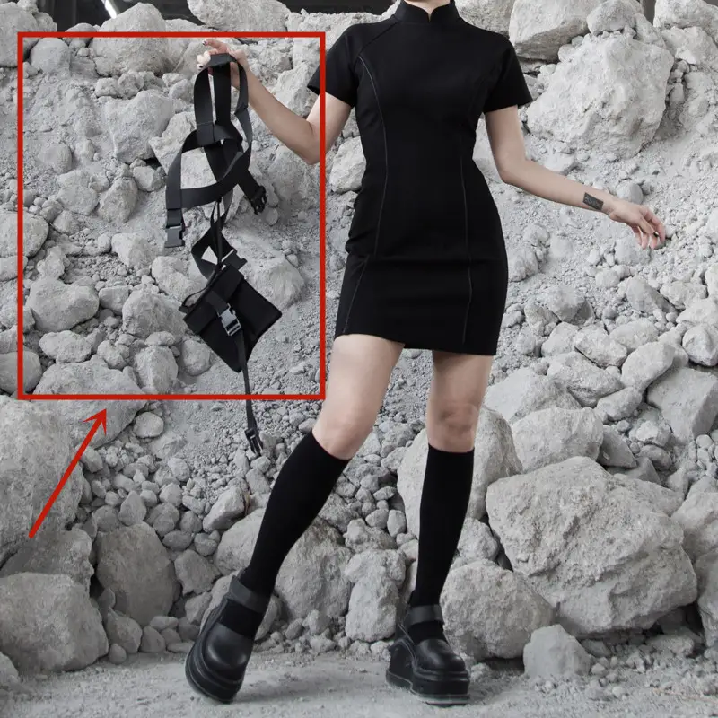New Functional Webbing Bag Buckle Collocation Tool