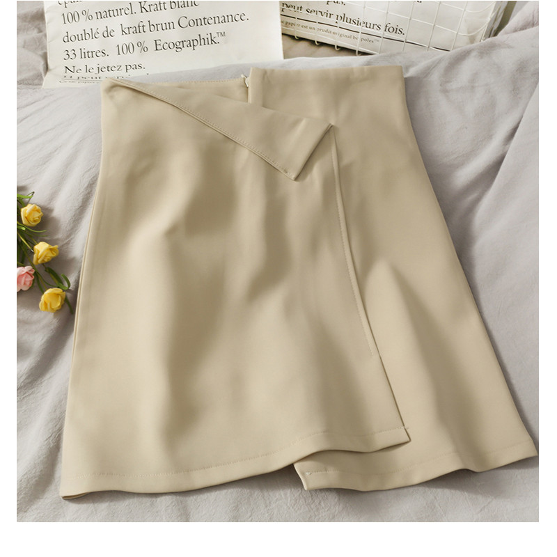Irregular High-waisted Slim All-match Skirt