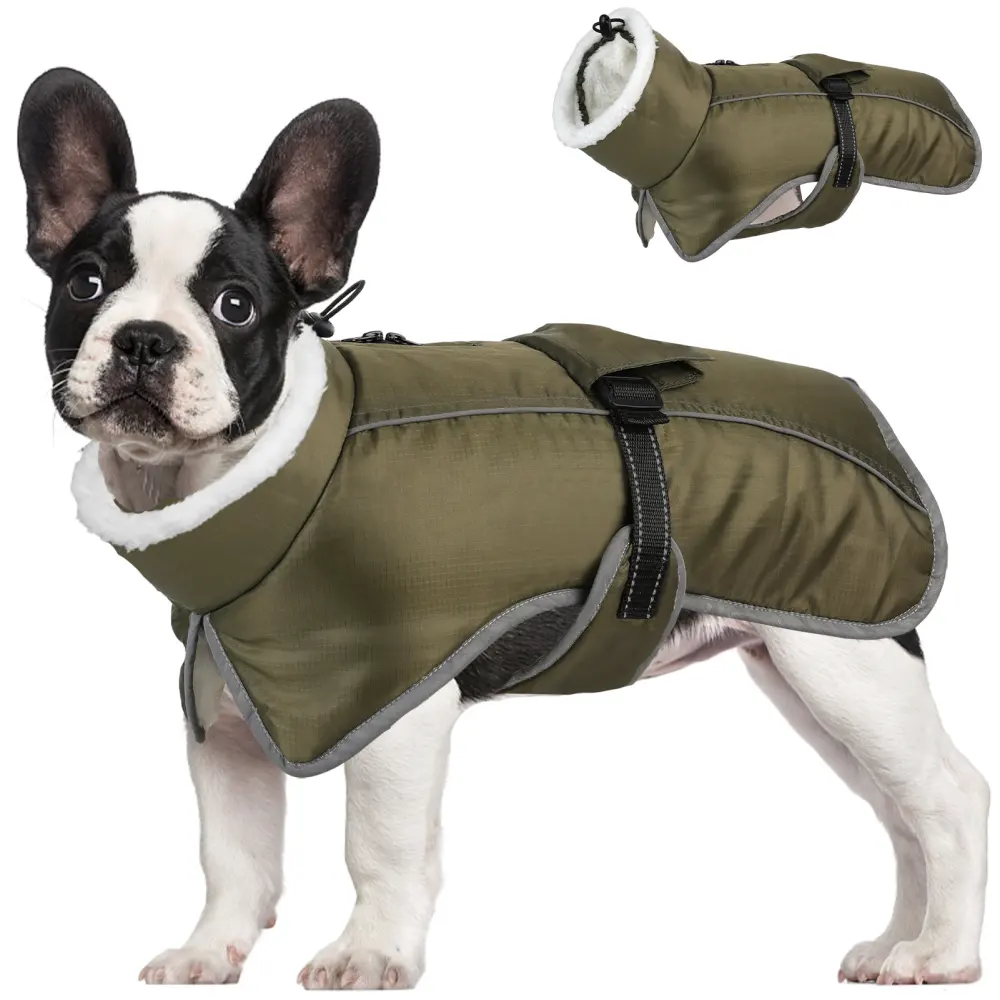 Pet Autumn and Winter Clothes Thick Warm Waterproof Cold-proof