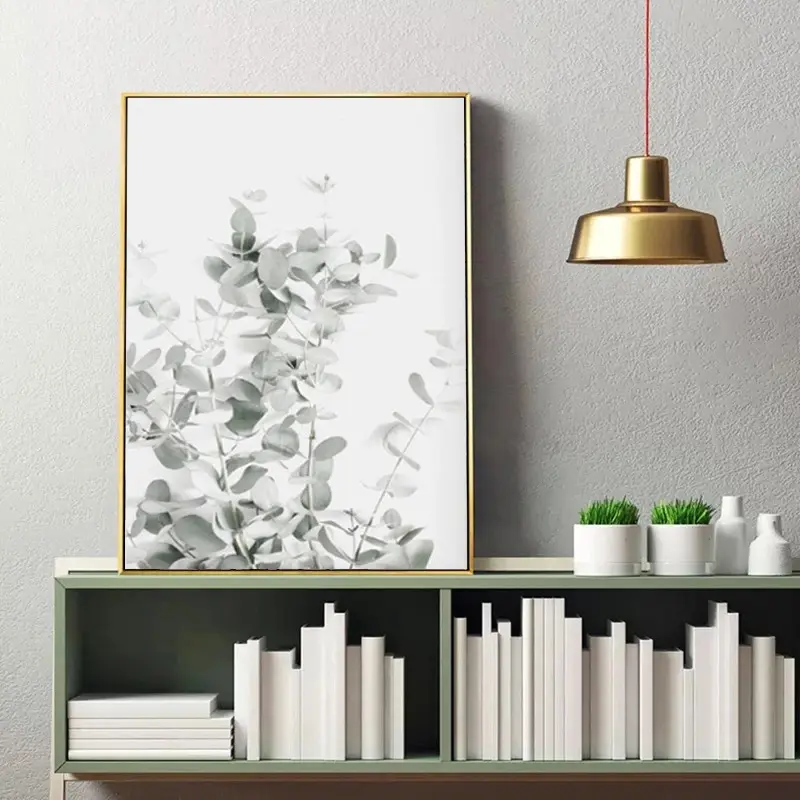 Nordic Small Plant Decoration Painting Canvas
