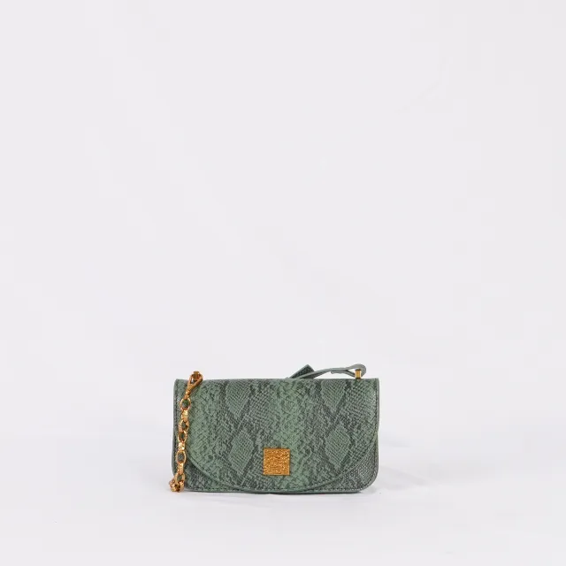 Autumn New High value Ladies Leather Messenger Bag Green - Shop at LoveMi