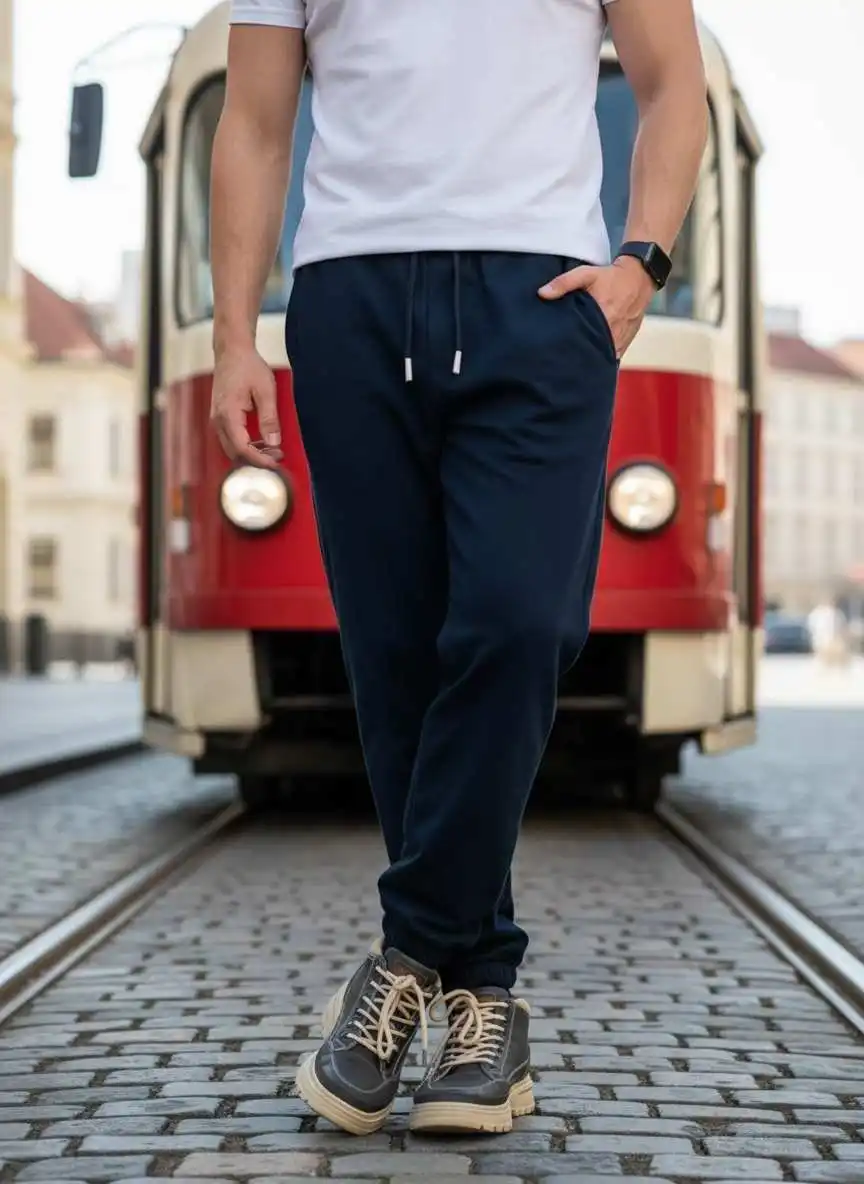 Casual Pants, Trendy And Fashionable Men's Long