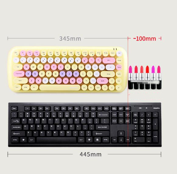 Office Mini Wireless 2.4G Keyboard Mouse Set - Image 6