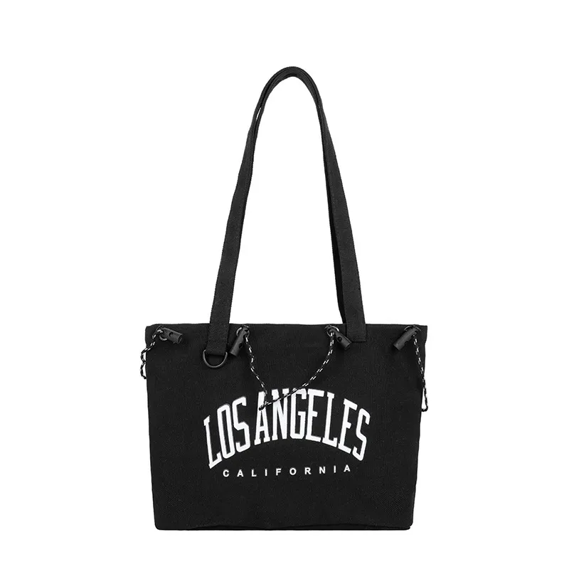 Lazy Style Casual Minimalist Travel Bag - Black