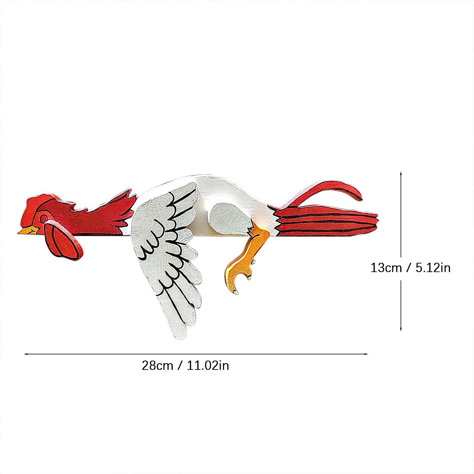 Thanksgiving Break Rooster Home Ornament Fence Decoration — image 1