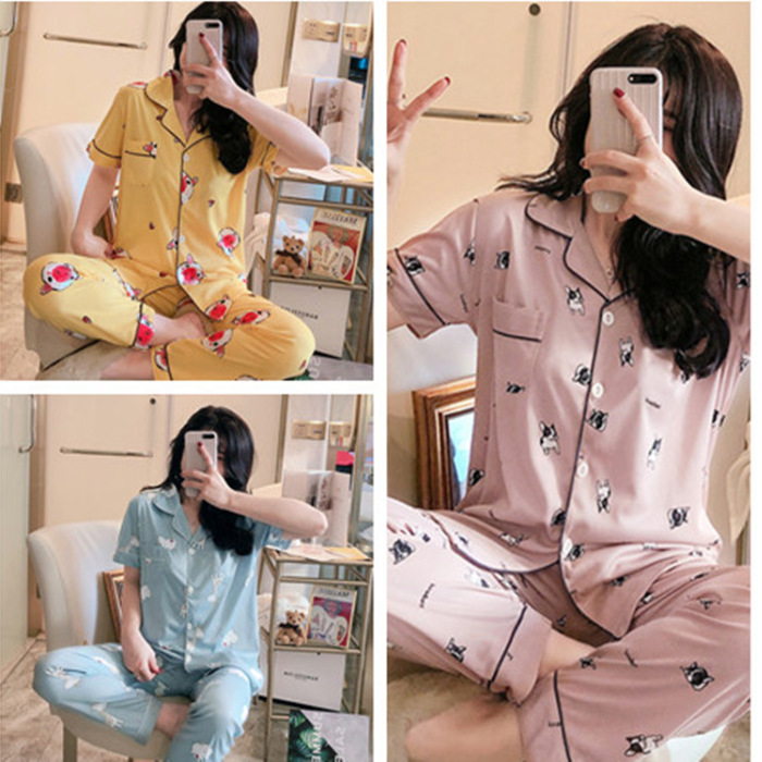 Title 2, LAPEL SUIT pajamas home wear