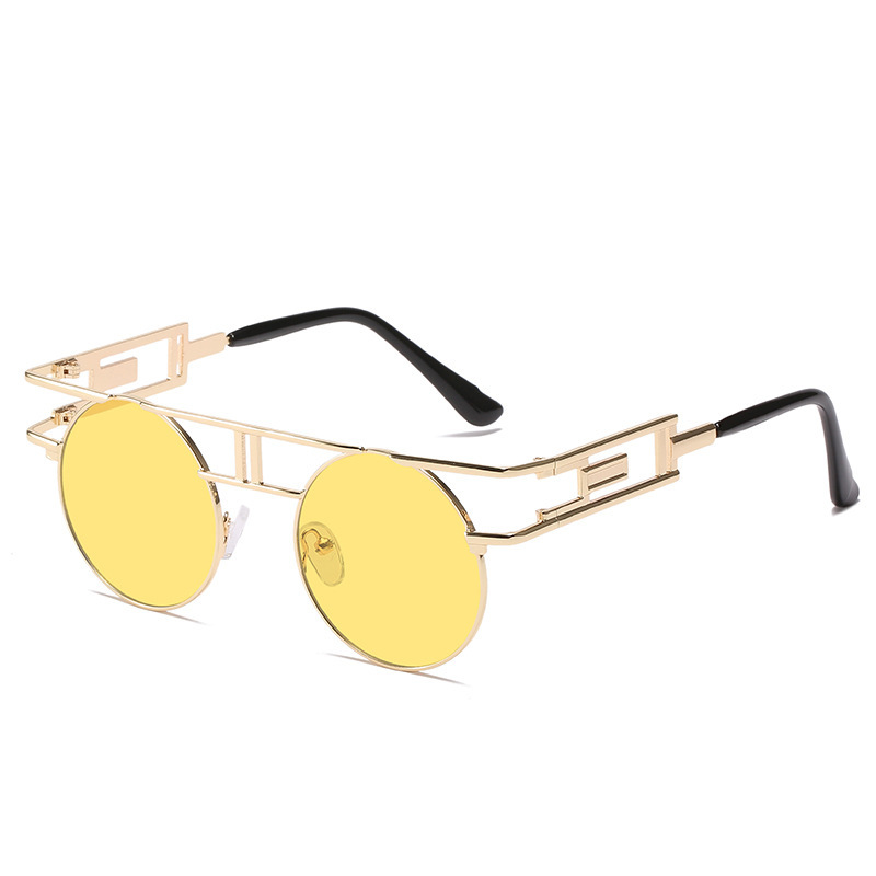 Fashion Retro Metal Round Frame Ink - Image 4
