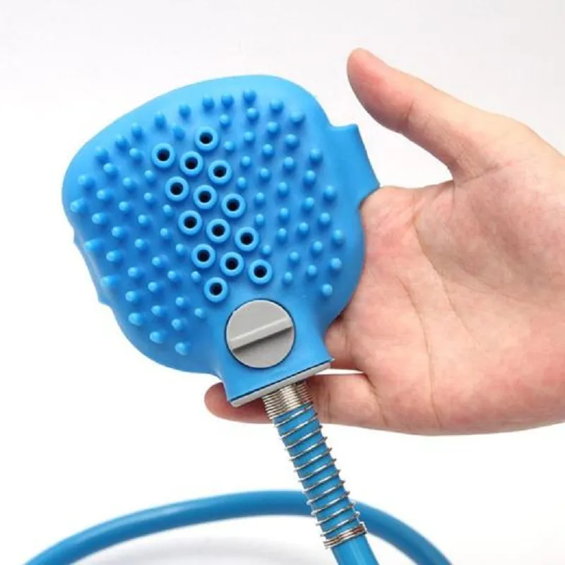 New Pet Bathing Tool Comfortable Massager Shower Tool Cleaning Washing Bath Sprayers Dog Brush Pet Supplies – image 2