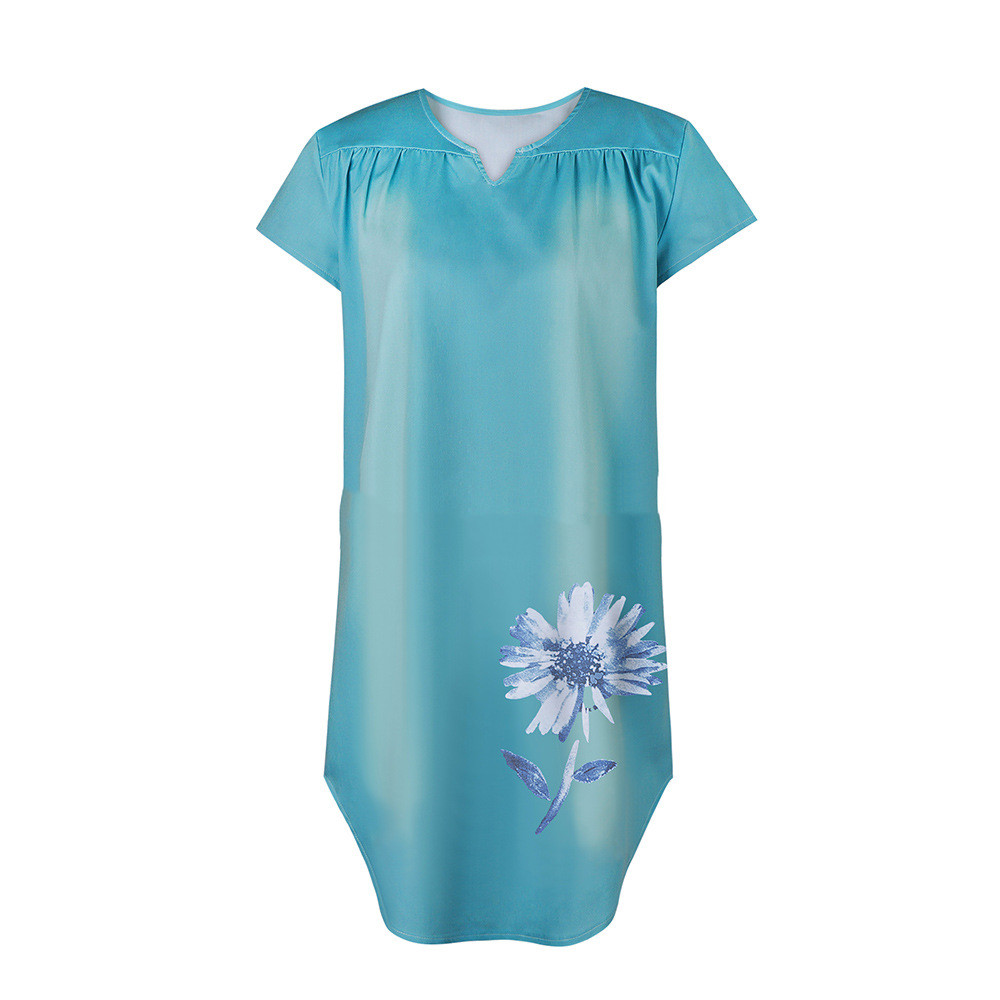 Casual Plus Denim Skirt Dress