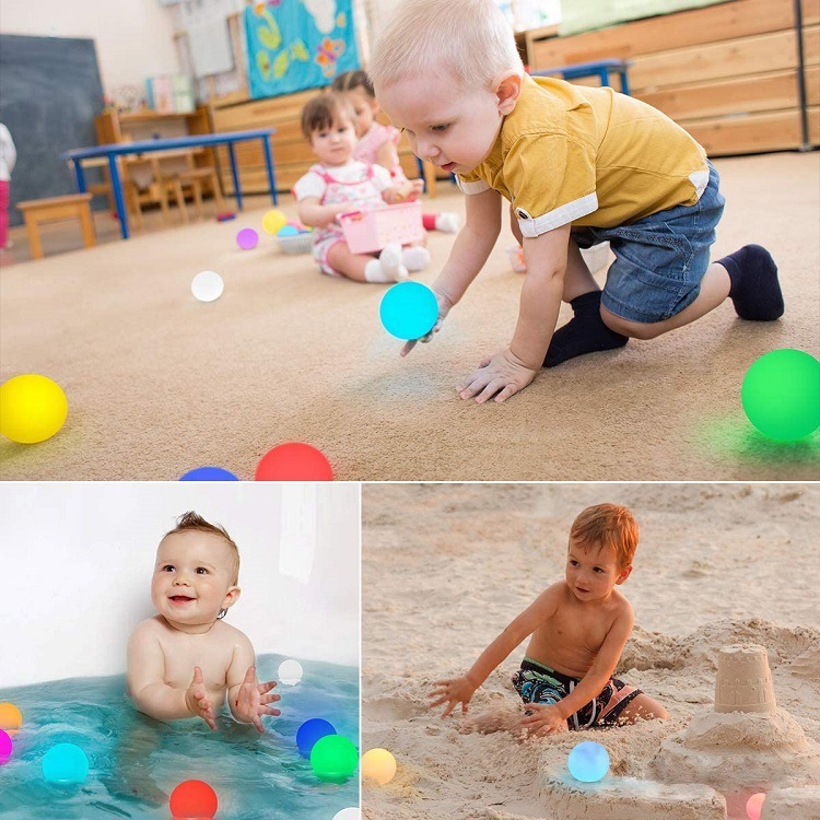 LED Floating Ball Light Swimming Pool Light Wireless Remote Control Waterproof Light