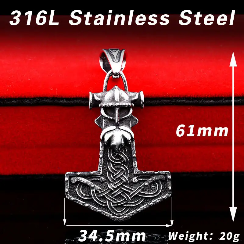 Men's Personalized Avatar Titanium Steel Pendant