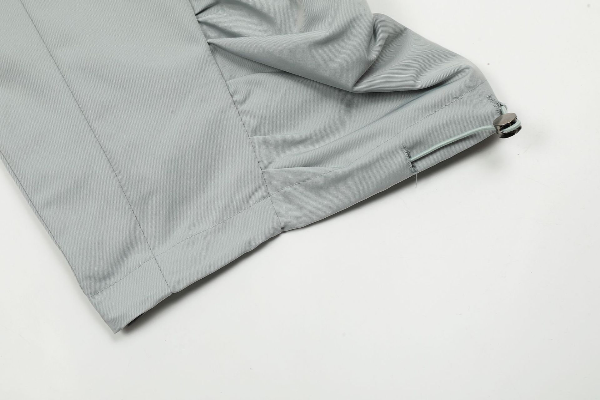 Men's Casual Solid Color Multi-pocket Cotton Trousers