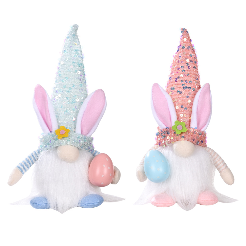 Easter Ornament With Light Chip Hat Without Face