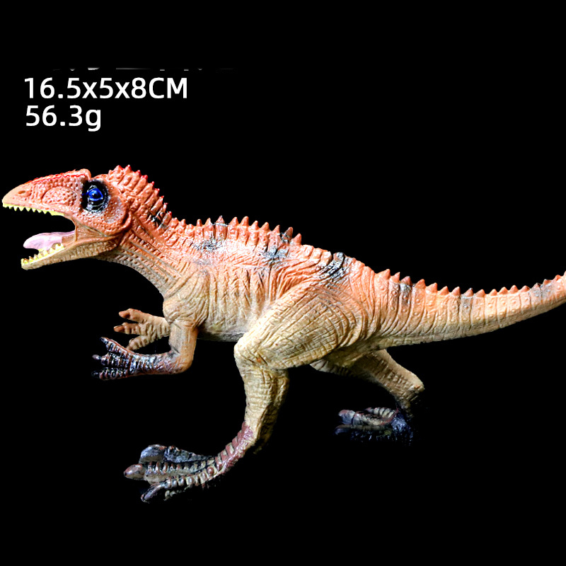 Title 9, Solid Dinosaur Plastic Toy Simulation Animal