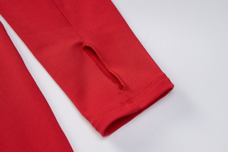 Fashion Sexy Solid Color Long-sleeved Slim Fit Hip Dress