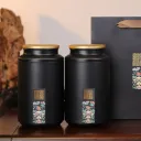Black High Double Pot With Bag