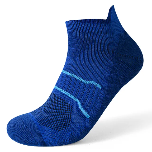 Marathon Professional Running Socks Foot Terry Pressure Dark Blue - Shop at LoveMi