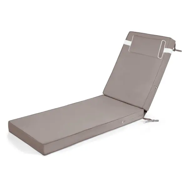 Outdoor Chaise Lounge Cushion, 72 In. X