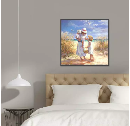 Title 5, Girl diamond painting full of diamond bedroom