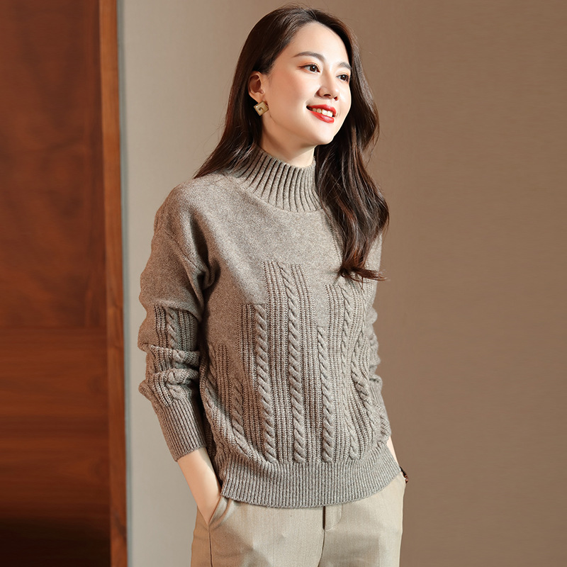 Title 2, Turtleneck wool sweater women