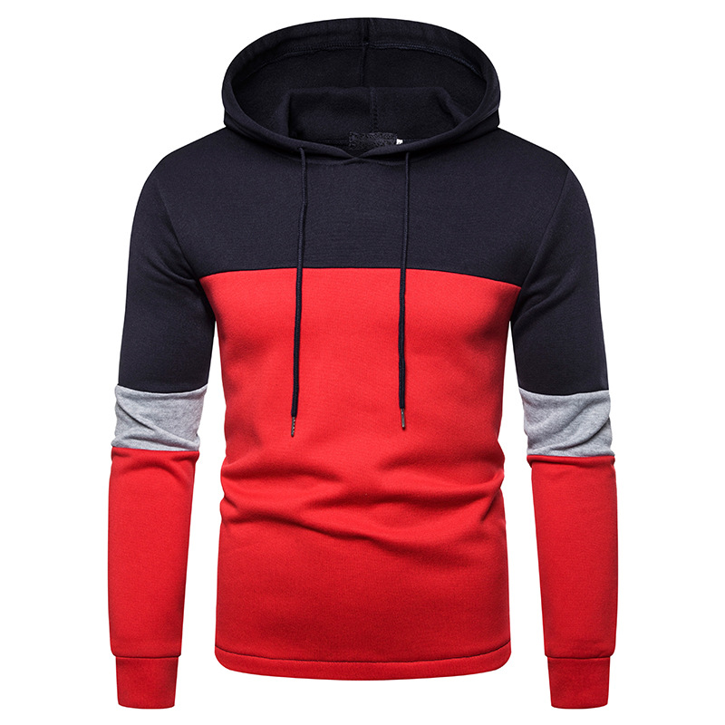 Title 6, Jersey deportivo tricolor con capucha para hombre