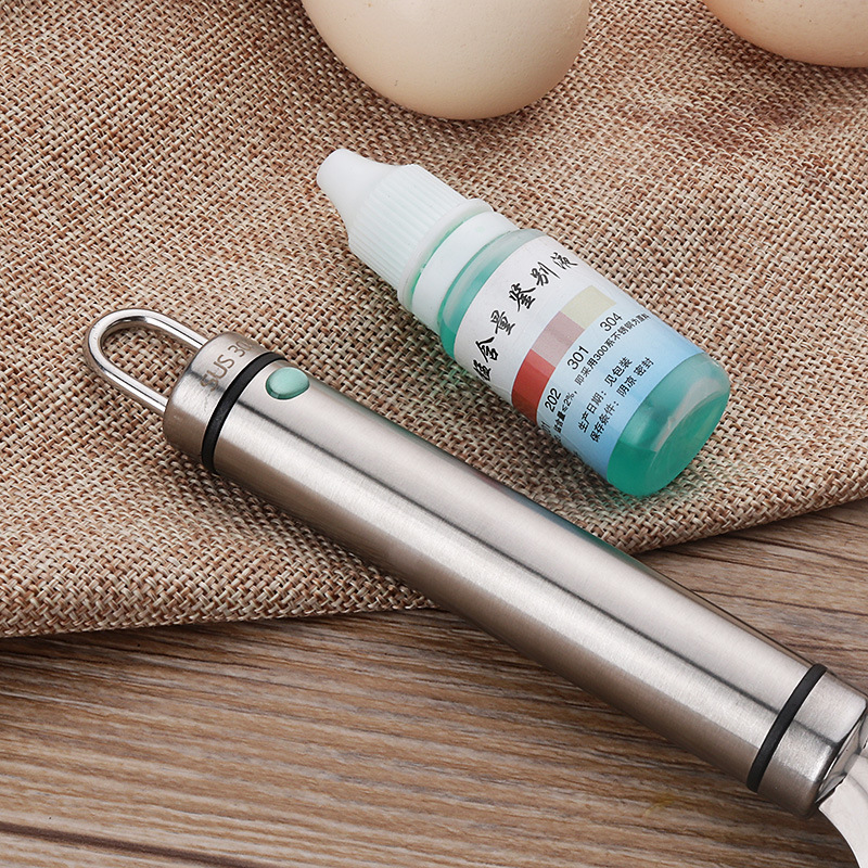 Title 5, 304 Stainless Steel Long Handle Egg White Separ...