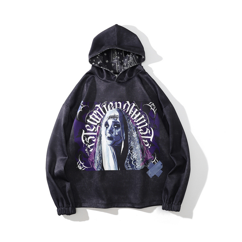 Title 4, High Street Dark Goethe Religious Hoodie