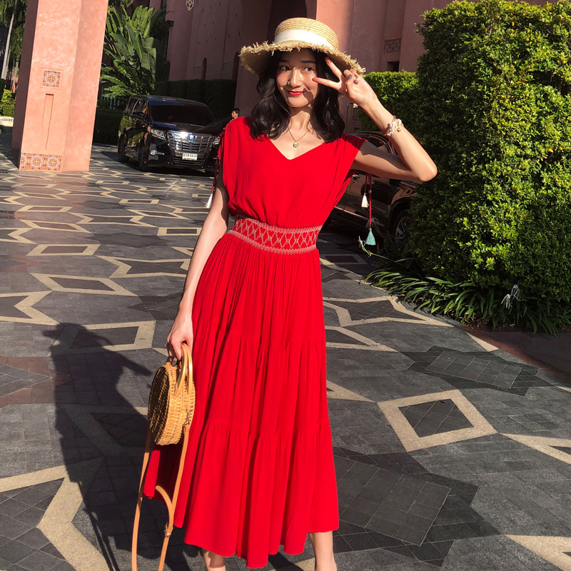 Jenny You Summer Women's New Embroidered Dress — image 1