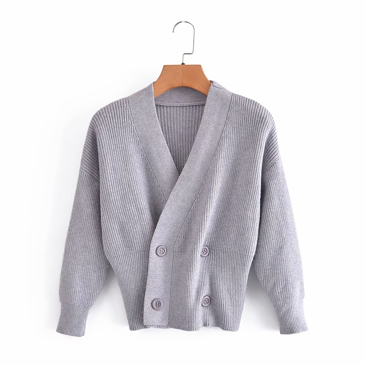 Title 1, Zweireihiger Cardigan mit Knöpfen