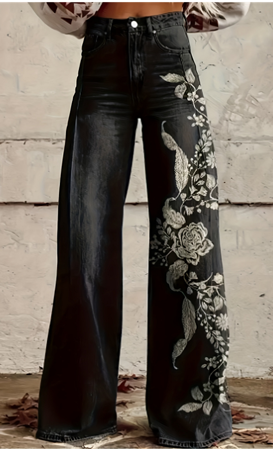 Women's Casual Pants Thin Imitation Jeans