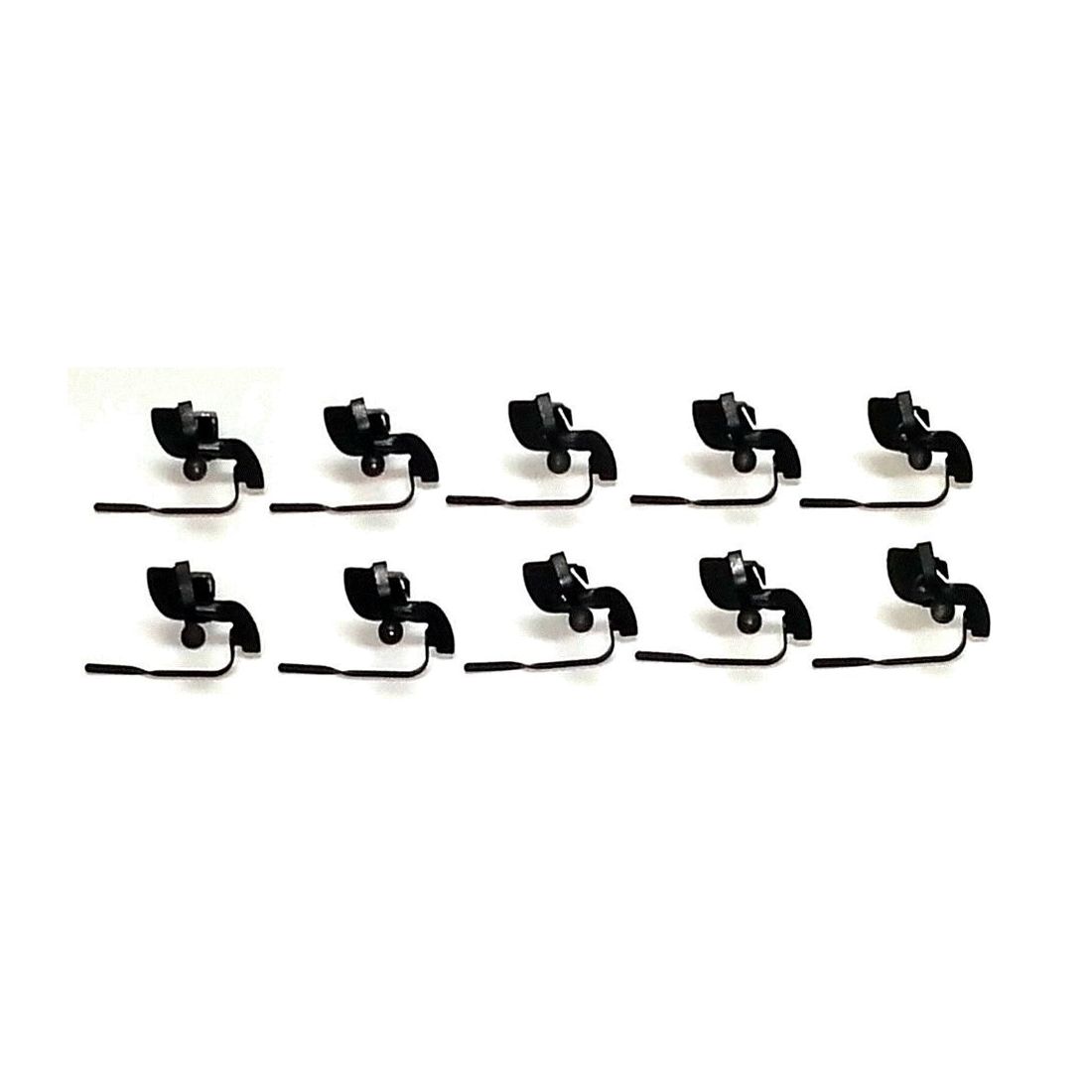 GM Body Side Fender Door Quarter Trunk Hood Molding Trim Clips 10pcs NQ