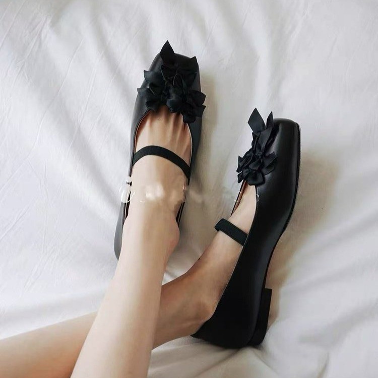 Square Toe Mary Jane Flats, picture 4 of 4