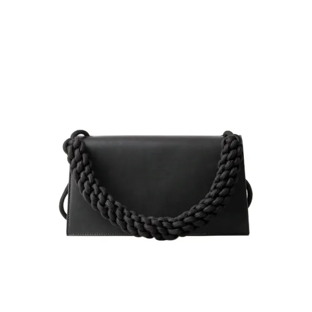 Early spring new underarm bag large capacity simple versatile one shoulder handbag Black - Shop at LoveMi