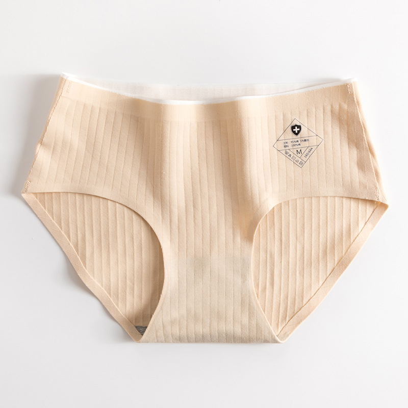 Title 17, Antibacterial Cotton One-piece Seamless Underwe...