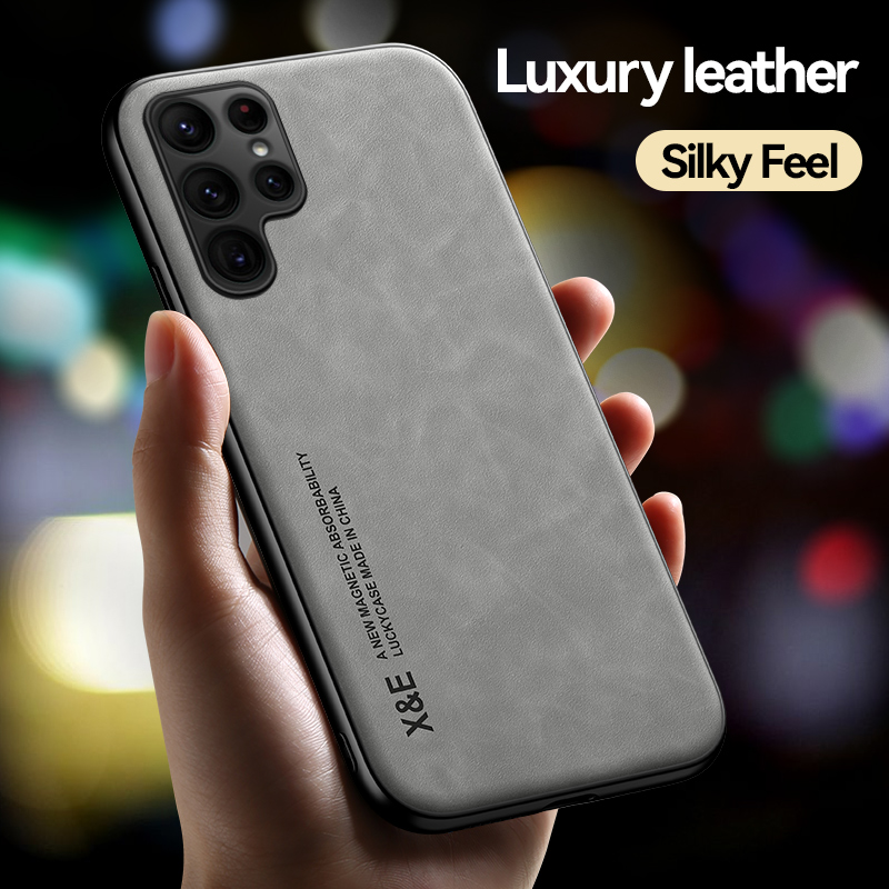 Skin Texture Car Magnetic Mobile Phone Case - Image 6