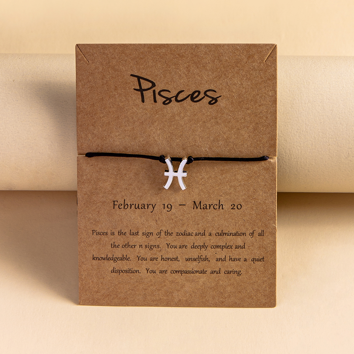 12 Constellation Zodiac Sign Rope Bracelet Adjustable Couple Bracelets