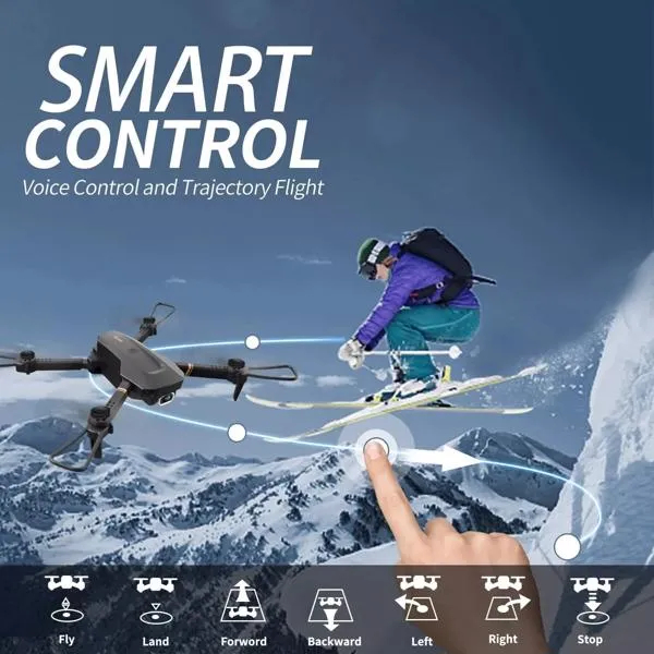 4DRC V4 Foldable Mini Drone With Camera - 1080P HD Drone ,3 Batteries,Drones For Adults Kids,Logistics Is Randomly Sent By UPS USPS.