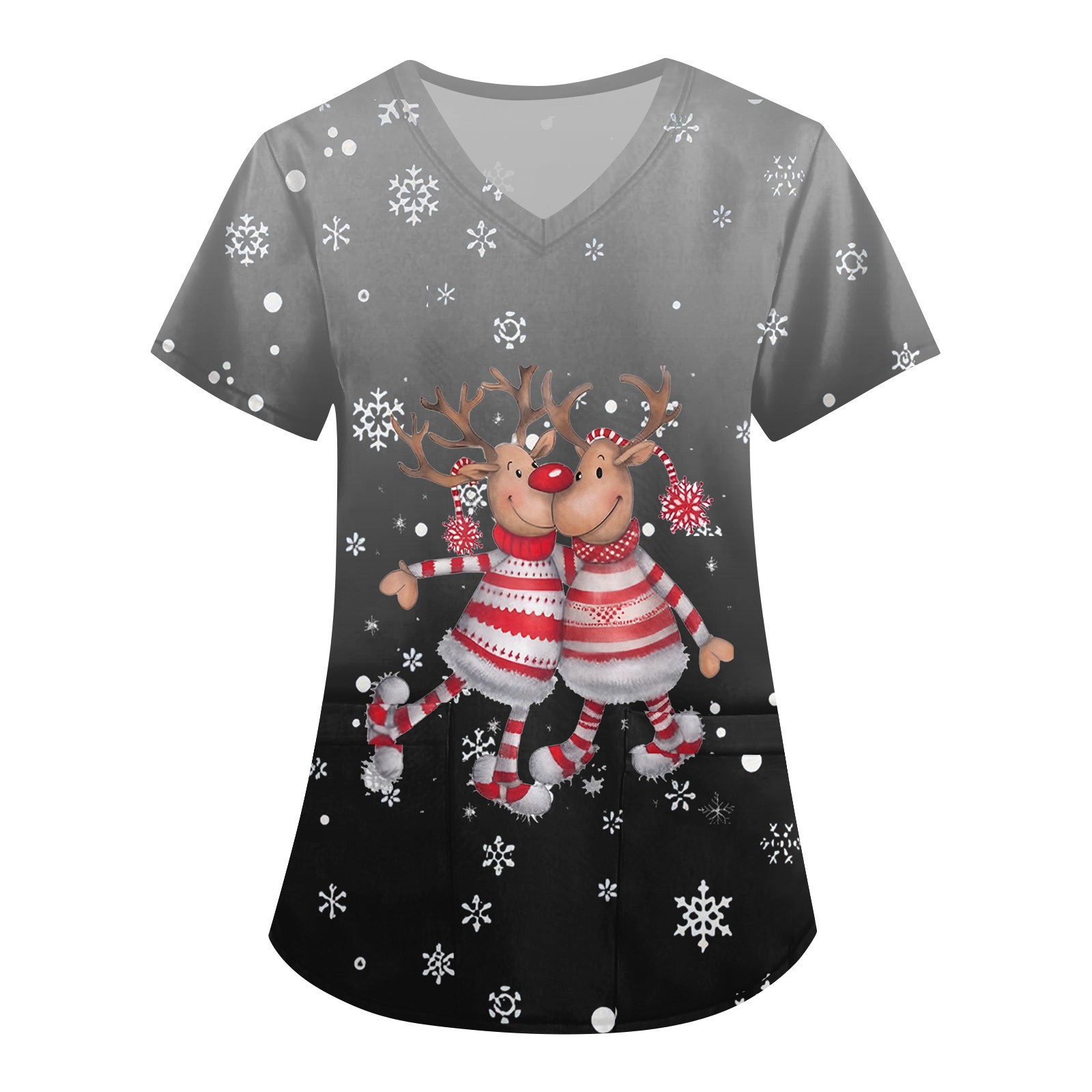 Hand Washing Clothes Scrub Suits Nurse Uniforms Women's Vneck Shortsleeve Tshirts Tops Surgical Gowns Work Clothes For W