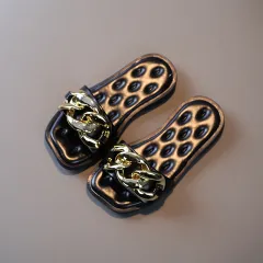 Outer Wear Soft-soled Non-slip Sandals Children's Casual Shoes - Black - View 1