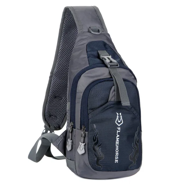 Men's Outdoor Light Shoulder Casual Backpack Black - Shop at LoveMi