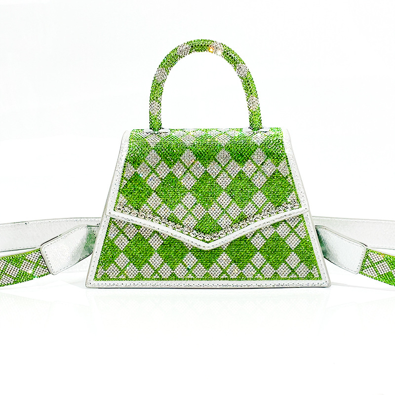 Diamond pattern light green