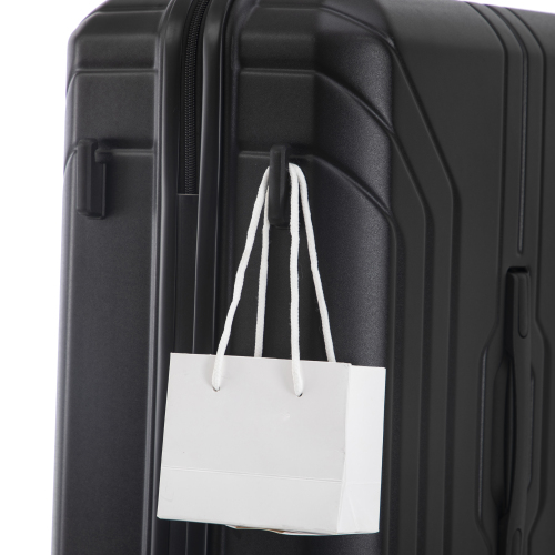 20  24  28  3 Pcs  Set In ABS Spinner Wheel Luggage, Carry On Suitcase, Matching Color, TSA Combination Lock