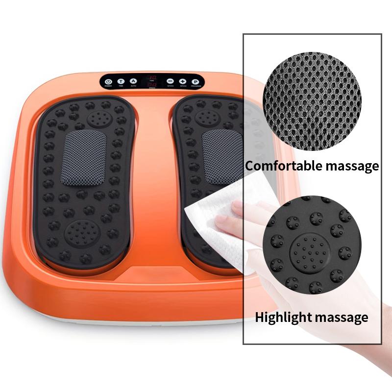 Multifunctional Foot Massager, Vibration Heating Electric Foot Circulation Stimulator, Foot, Leg, And Calf Relaxation Massage Device, Home Use With Remote Control Foot Massager. image 13