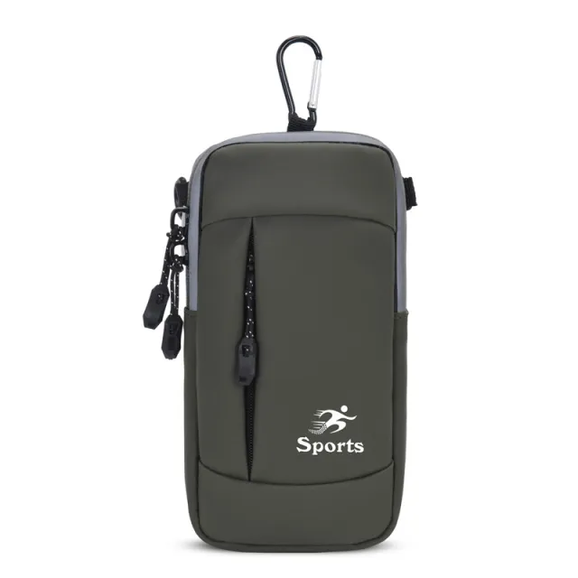 Sports Running Mobile Phone Arm Wrist Bag Fitness Equipment Waterproof Green - Shop at LoveMi