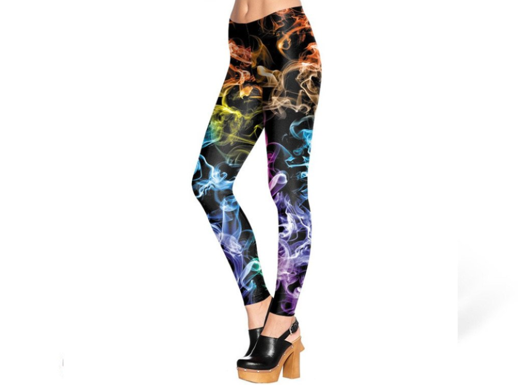 Title 4, Digital bedruckte Slim-Fit Leggings für Damen. ...