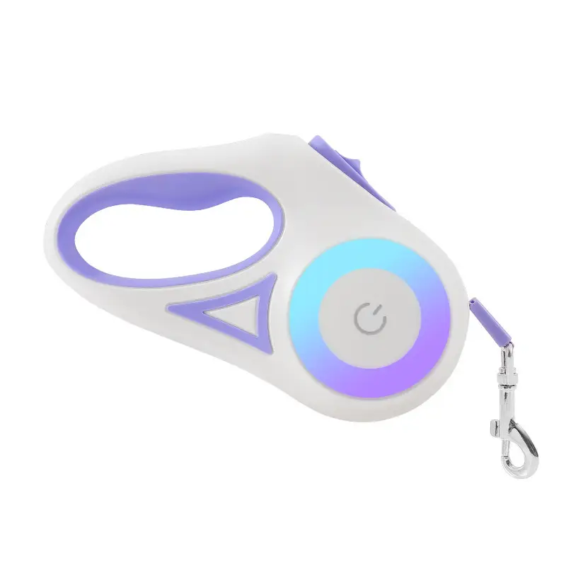 Dog Leash Retractable Leash and Dog Collar Spotlight Automatic Pet Dog Cat